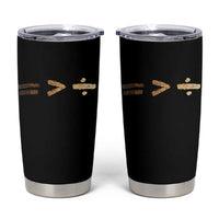 Equality Is Better than Division Tumbler Cup Equal Rights Math Symbol