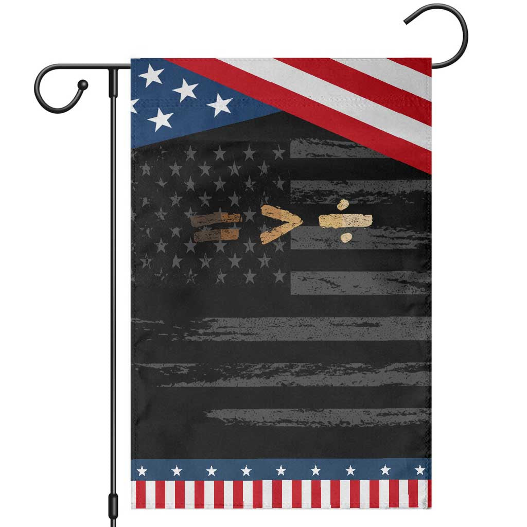 Equality Is Better than Division Garden Flag Equal Rights Math Symbol