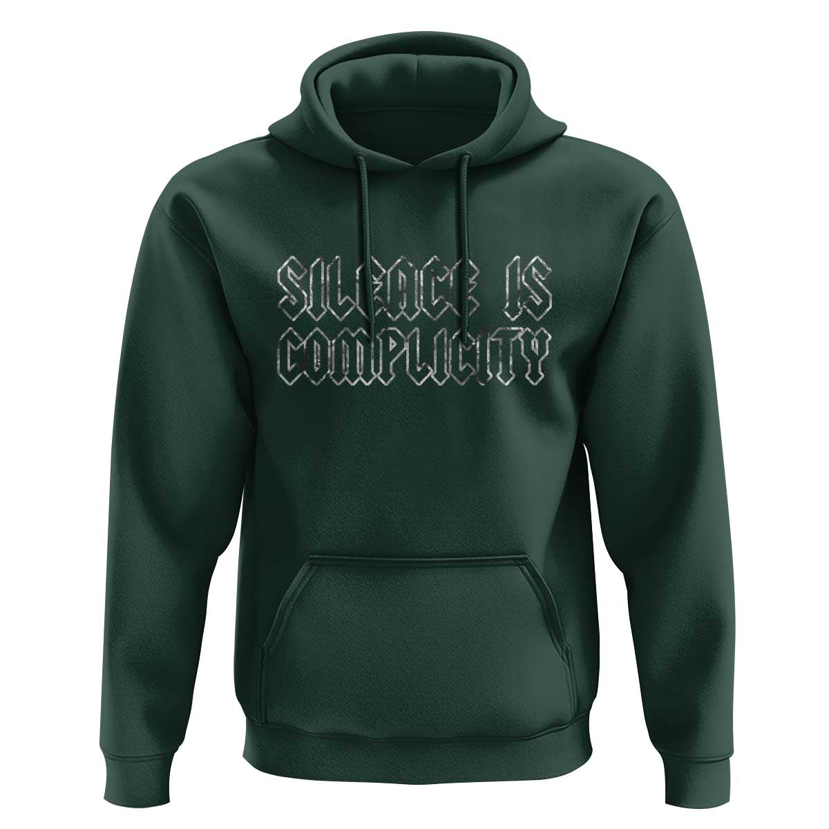Silence Is Complicity Hoodie Political Resist Protest