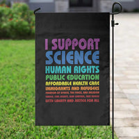 I Support Progressive Liberal Democratic Causes Protest Garden Flag