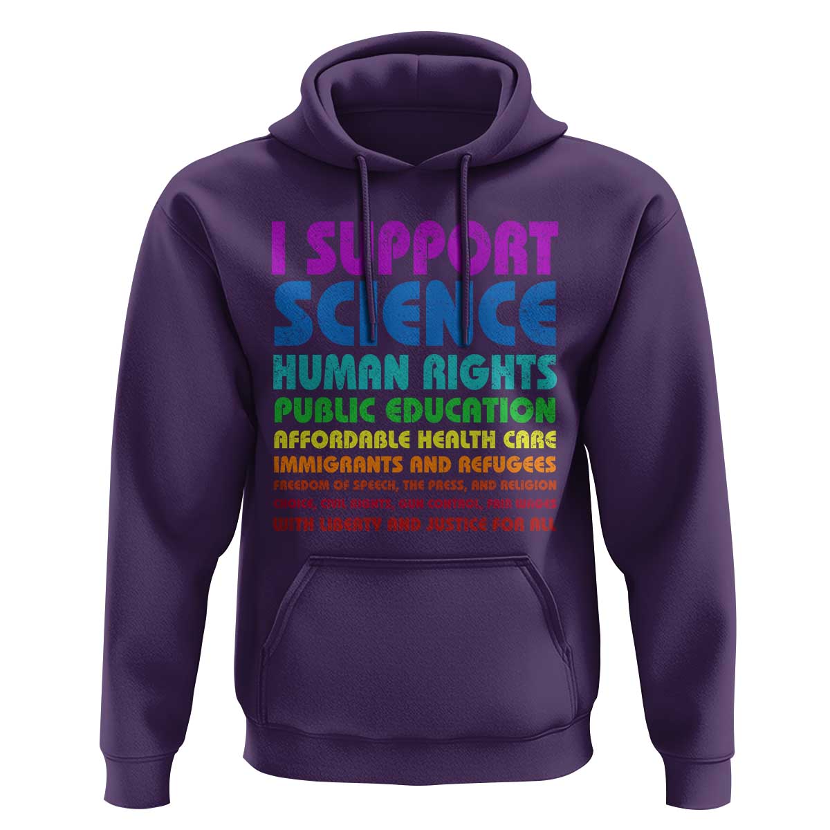 I Support Progressive Liberal Democratic Causes Protest Hoodie