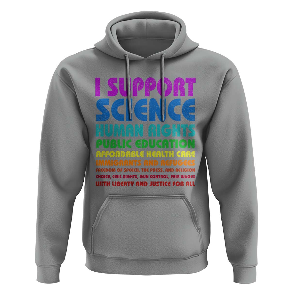I Support Progressive Liberal Democratic Causes Protest Hoodie