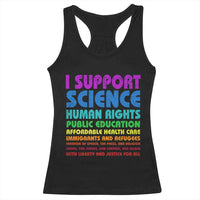I Support Progressive Liberal Democratic Causes Protest Racerback Tank Top