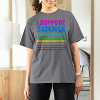 I Support Progressive Liberal Democratic Causes Protest T Shirt For Women