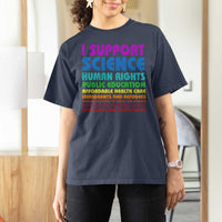 I Support Progressive Liberal Democratic Causes Protest T Shirt For Women