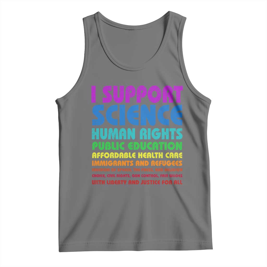 I Support Progressive Liberal Democratic Causes Protest Tank Top