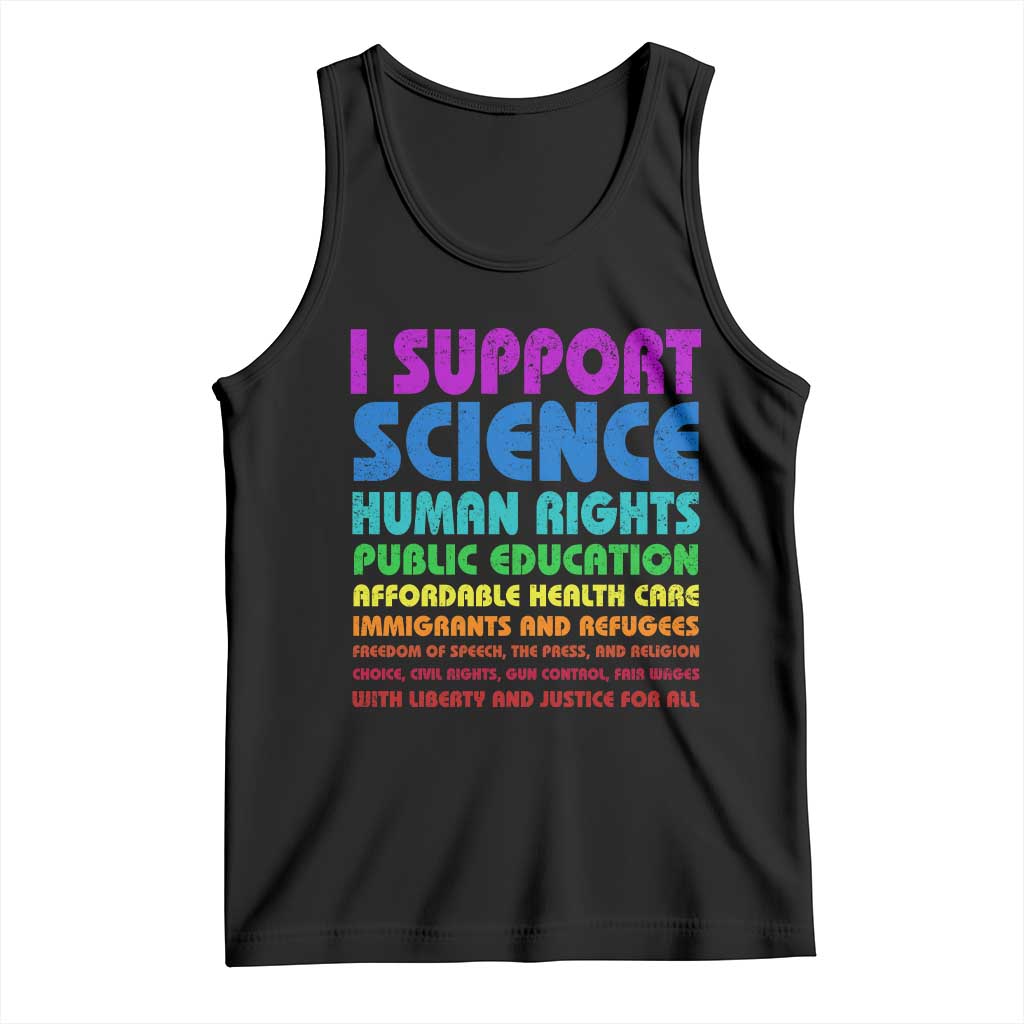 I Support Progressive Liberal Democratic Causes Protest Tank Top