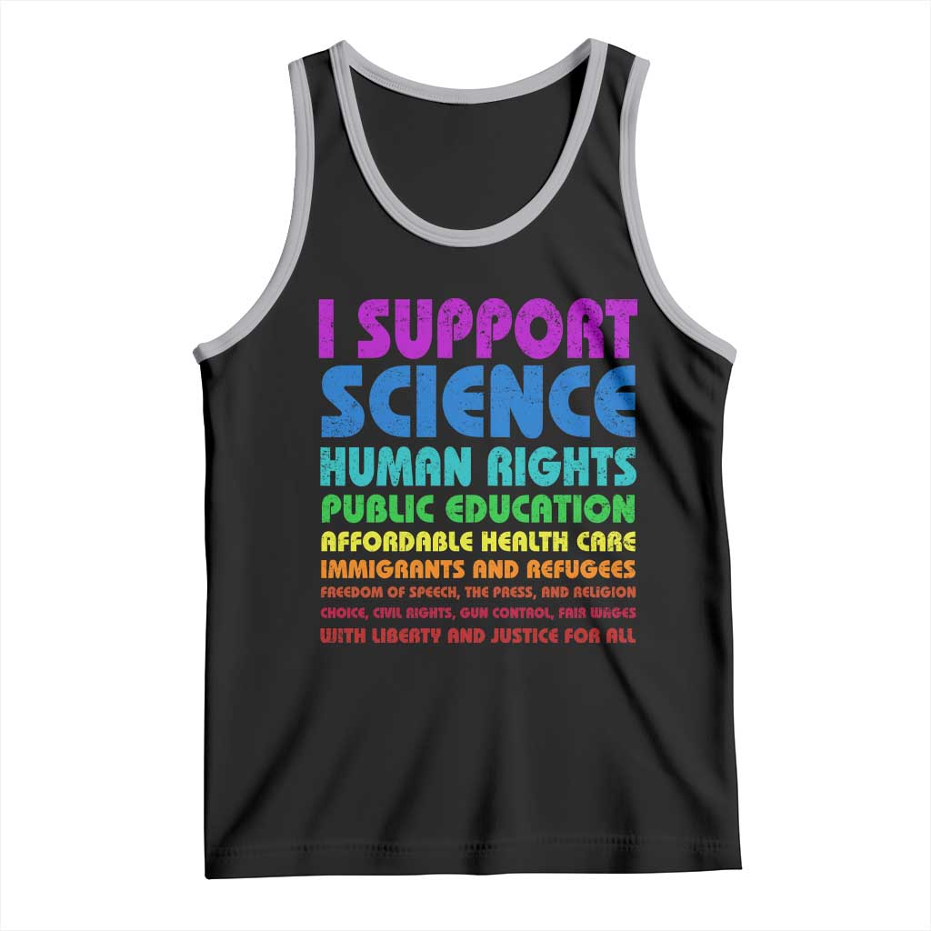 I Support Progressive Liberal Democratic Causes Protest Tank Top