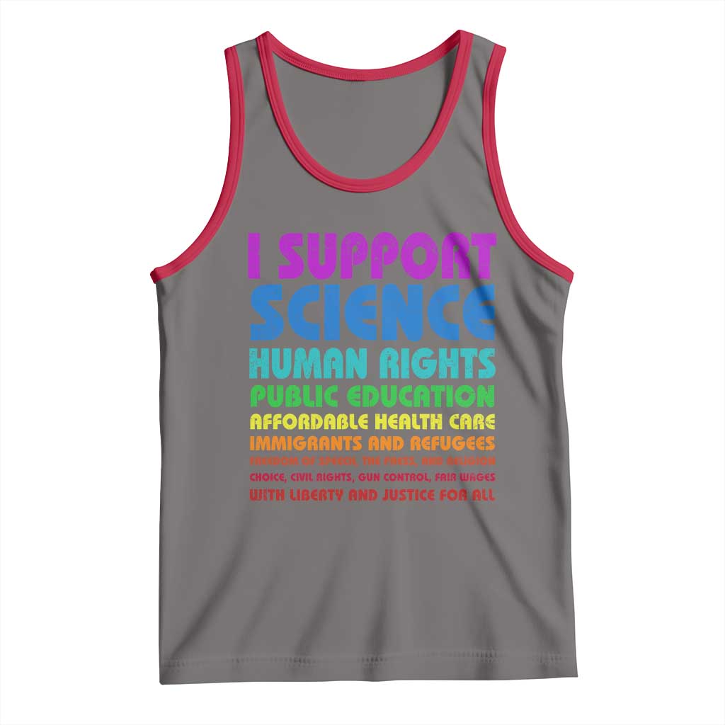I Support Progressive Liberal Democratic Causes Protest Tank Top