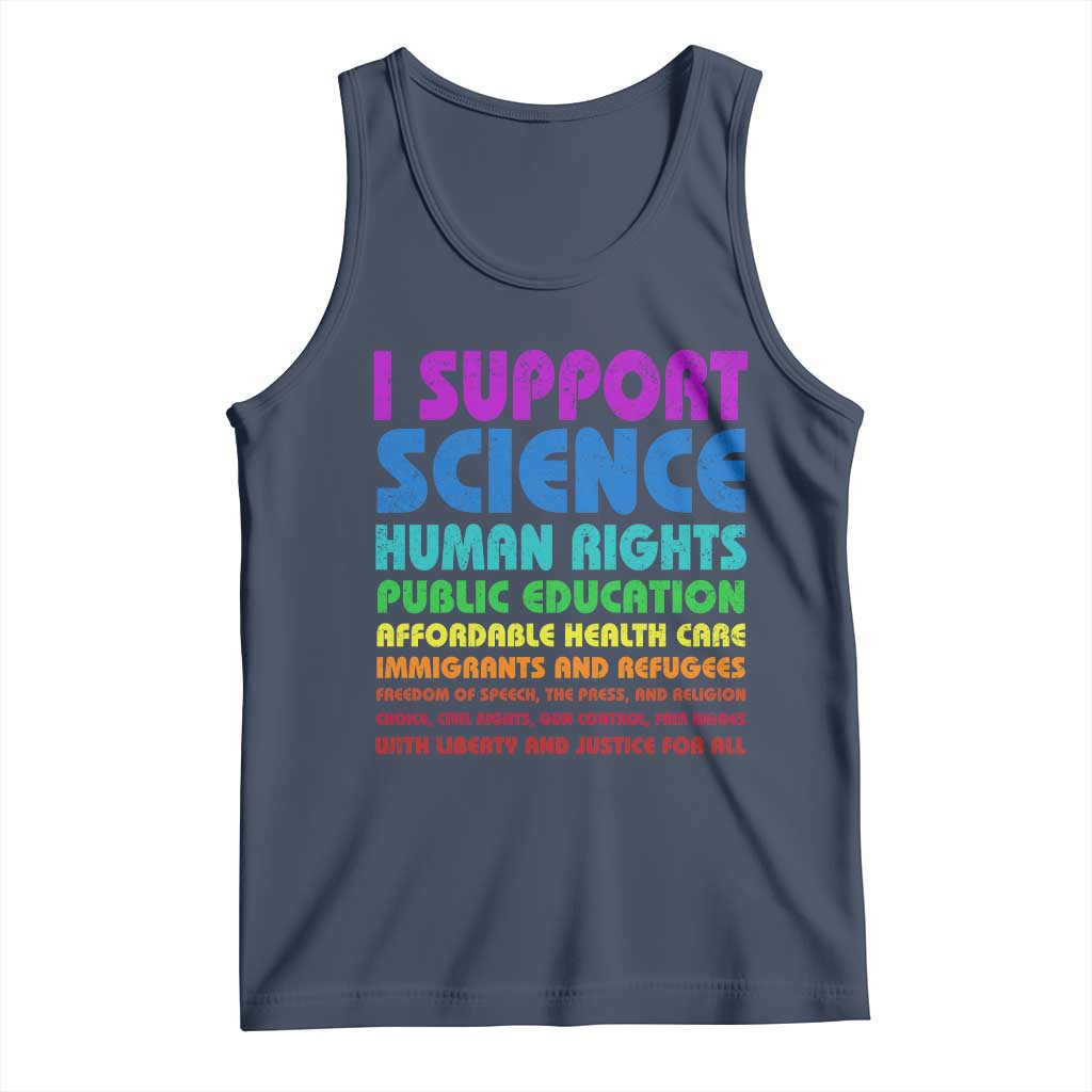 I Support Progressive Liberal Democratic Causes Protest Tank Top