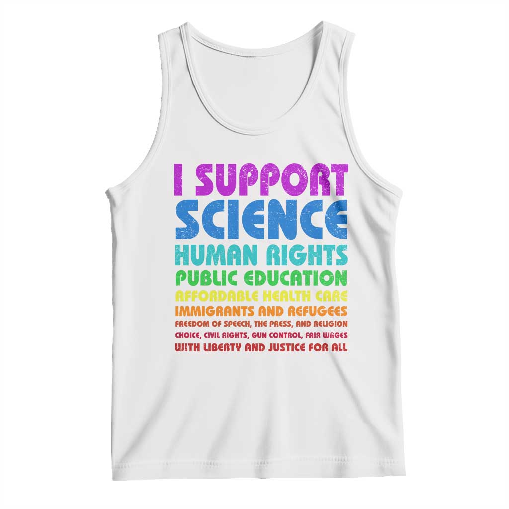 I Support Progressive Liberal Democratic Causes Protest Tank Top