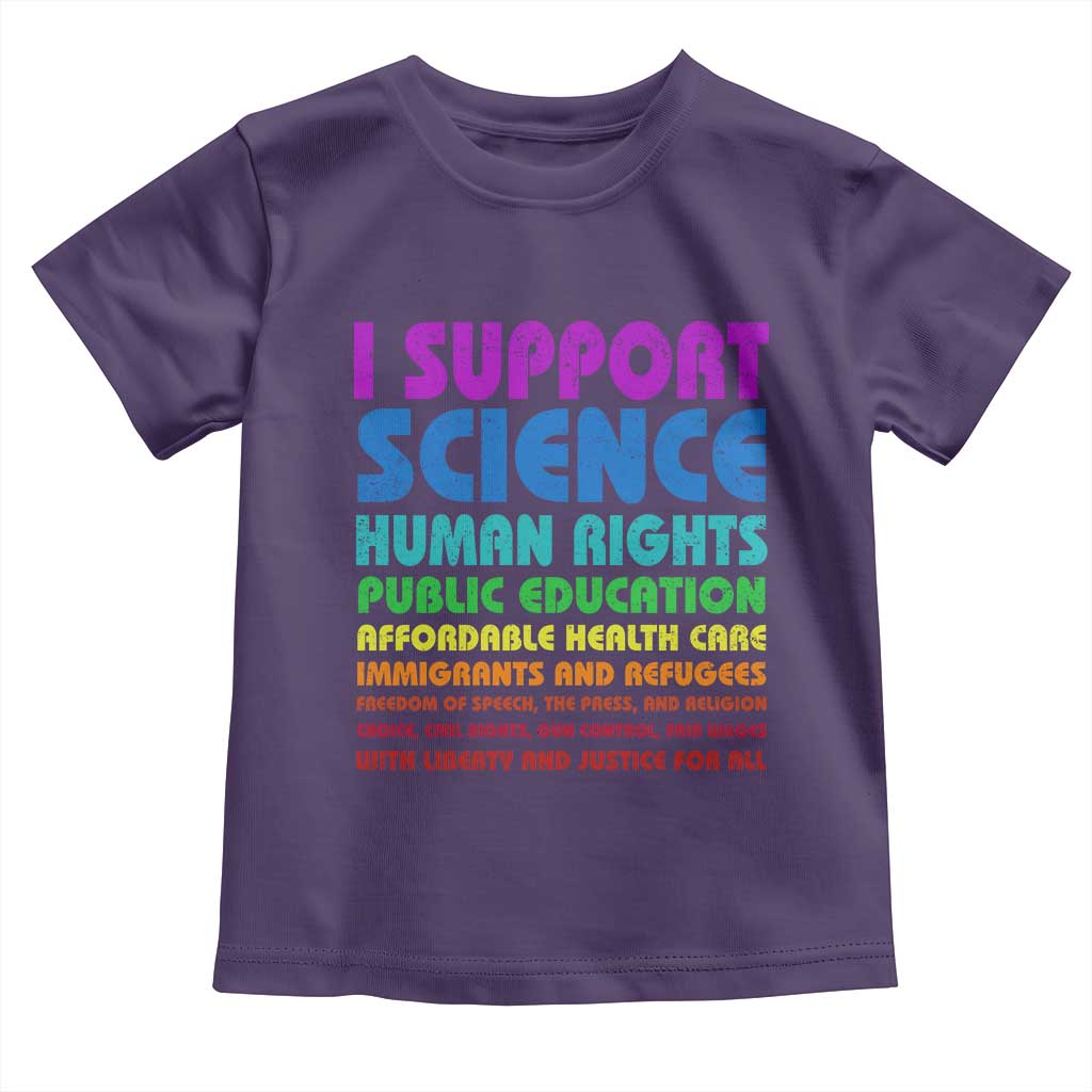 I Support Progressive Liberal Democratic Causes Protest Toddler T Shirt