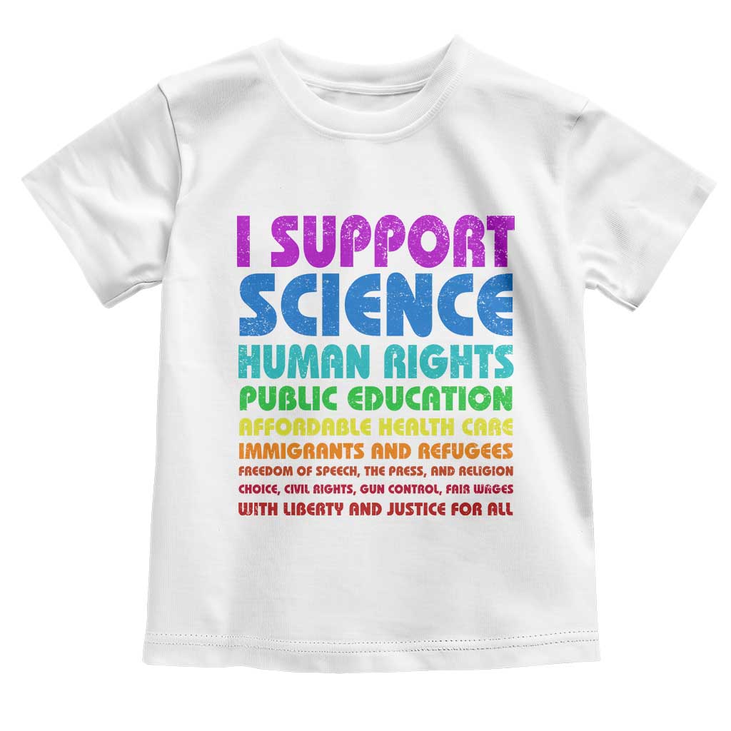 I Support Progressive Liberal Democratic Causes Protest Toddler T Shirt