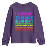 I Support Progressive Liberal Democratic Causes Protest Youth Sweatshirt