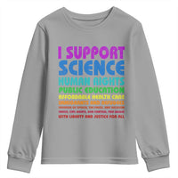 I Support Progressive Liberal Democratic Causes Protest Youth Sweatshirt