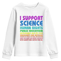 I Support Progressive Liberal Democratic Causes Protest Youth Sweatshirt