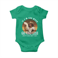 Black History African Melanin Cowgirl Baby Onesie Country Girls African American Western Tribute