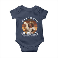 Black History African Melanin Cowgirl Baby Onesie Country Girls African American Western Tribute