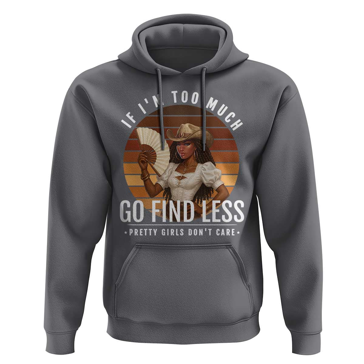 Black History African Melanin Cowgirl Hoodie Country Girls African American Western Tribute
