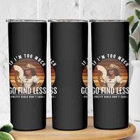 Black History African Melanin Cowgirl Skinny Tumbler Country Girls African American Western Tribute
