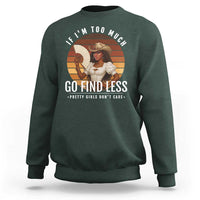 Black History African Melanin Cowgirl Sweatshirt Country Girls African American Western Tribute