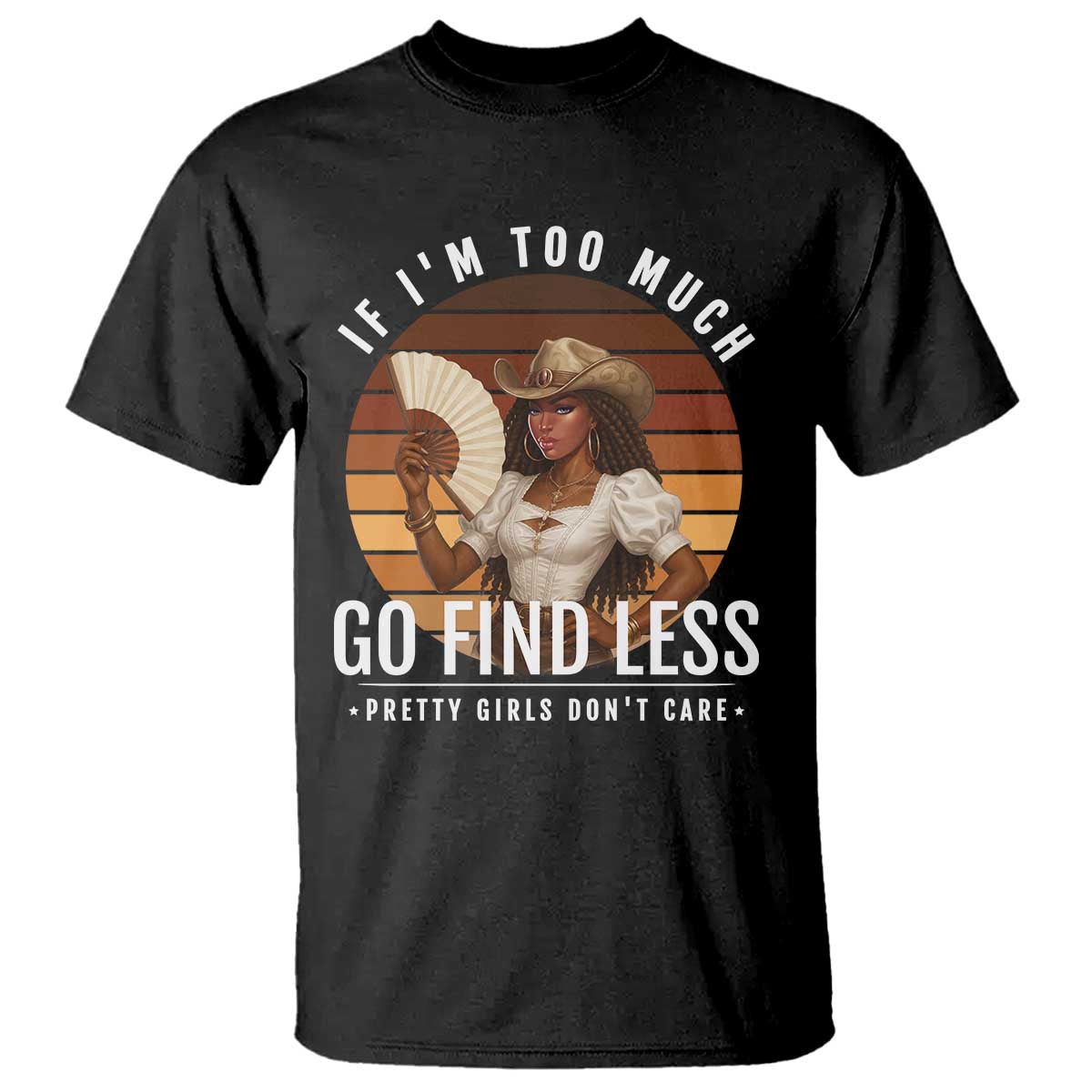 Black History African Melanin Cowgirl T Shirt Country Girls African American Western Tribute