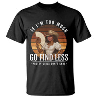 Black History African Melanin Cowgirl T Shirt Country Girls African American Western Tribute
