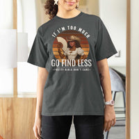 Black History African Melanin Cowgirl T Shirt For Women Country Girls African American Western Tribute