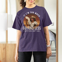 Black History African Melanin Cowgirl T Shirt For Women Country Girls African American Western Tribute