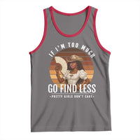Black History African Melanin Cowgirl Tank Top Country Girls African American Western Tribute