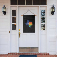 LGBTQ Texas State Flag Garden Flag - Wonder Print Shop