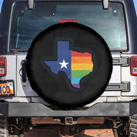 LGBTQ Texas State Flag Spare Tire Cover - Wonder Print Shop