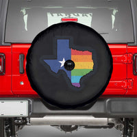 LGBTQ Texas State Flag Spare Tire Cover - Wonder Print Shop