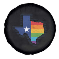 LGBTQ Texas State Flag Spare Tire Cover - Wonder Print Shop