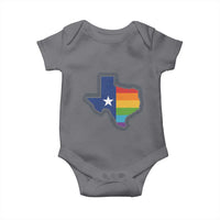 LGBTQ Texas State Flag Baby Onesie - Wonder Print Shop