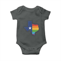 LGBTQ Texas State Flag Baby Onesie - Wonder Print Shop
