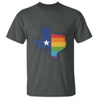 LGBTQ Texas State Flag T Shirt - Wonder Print Shop