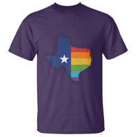 LGBTQ Texas State Flag T Shirt - Wonder Print Shop