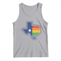 LGBTQ Texas State Flag Tank Top - Wonder Print Shop
