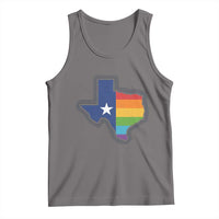 LGBTQ Texas State Flag Tank Top - Wonder Print Shop