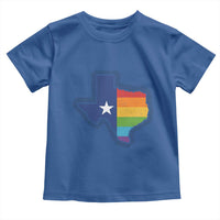 LGBTQ Texas State Flag Toddler T Shirt - Wonder Print Shop