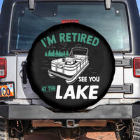 Im Retired See You At The Lake Spare Tire Cover Funny Retirement Gifts Lake Lover Gifts - Wonder Print Shop