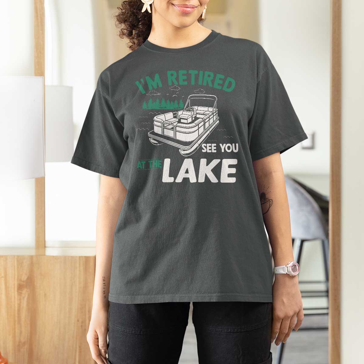 Im Retired See You At The Lake T Shirt For Women Funny Retirement Gifts Lake Lover Gifts - Wonder Print Shop