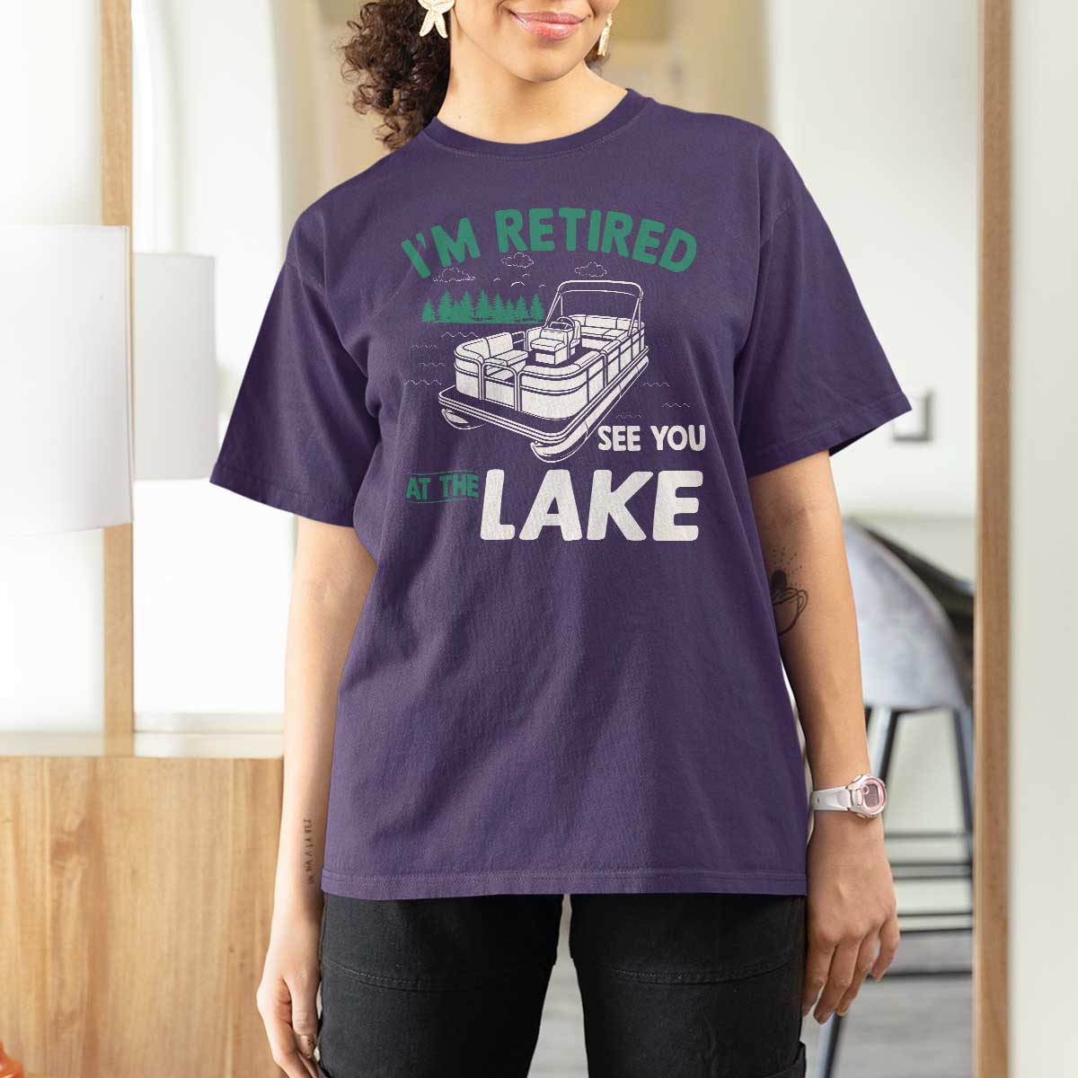 Im Retired See You At The Lake T Shirt For Women Funny Retirement Gifts Lake Lover Gifts - Wonder Print Shop
