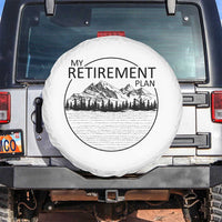My Retirement Plan Lake Life Spare Tire Cover Retired To The Lake Cool Outdoor Camping - Wonder Print Shop