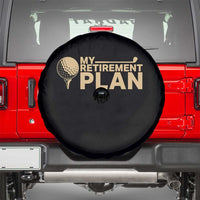 Golfer Retired Spare Tire Cover My Golf Retirement Plan Funny Saying Golfing