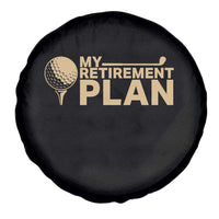 Golfer Retired Spare Tire Cover My Golf Retirement Plan Funny Saying Golfing