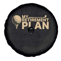 Golfer Retired Spare Tire Cover My Golf Retirement Plan Funny Saying Golfing