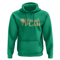 Golfing Retired Hoodie My (Golf) Retirement Plan Funny Saying Golfing