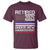 Police Retirement 2025 T Shirt Funny Retired Under New Management See Wife For Details